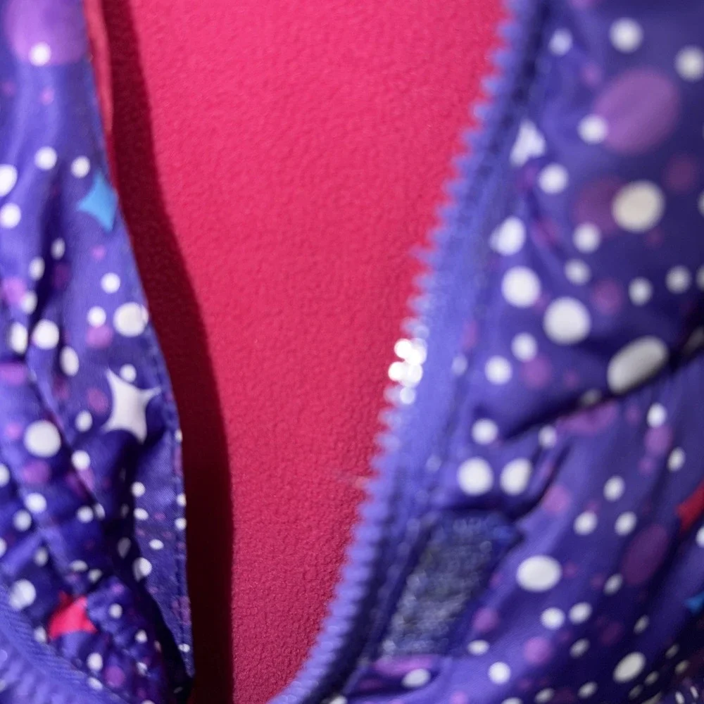 U.S. Polo Assn. Girls Puffer Coat/Jacket Pink‎ Hooded Quilted